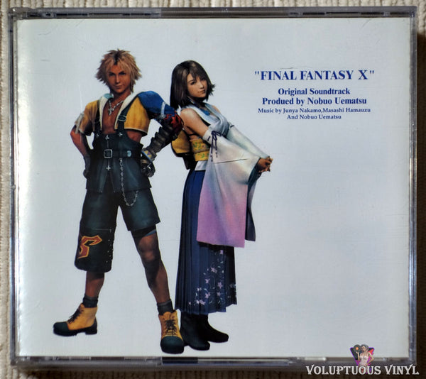 Nobuo Uematsu / Masashi Hamauzu / Junya Nakano ‎– Final Fantasy X: Original  Soundtrack (2001) 4xCD, Unofficial, Taiwanese Press