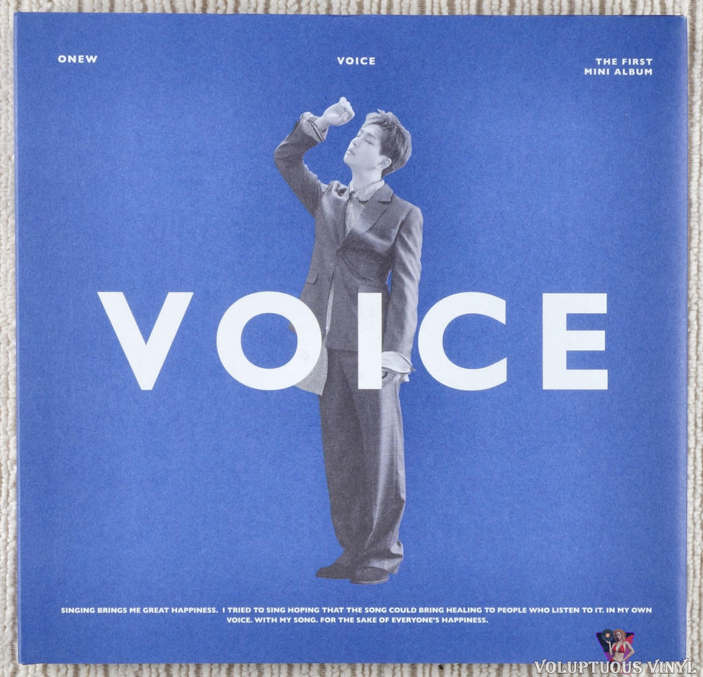 Onew – Voice CD front cover