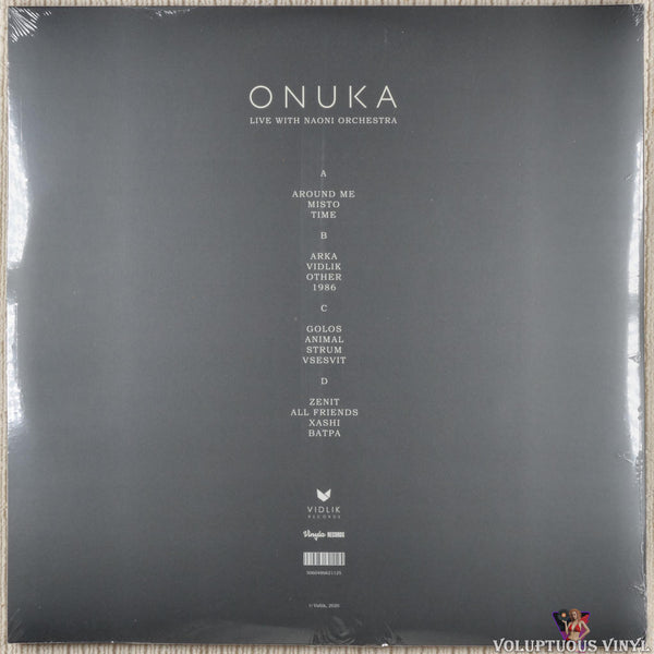 Onuka ‎– Live With Naoni Orchestra 2 × LP, Album, Limited Edition, White – Voluptuous Vinyl Records