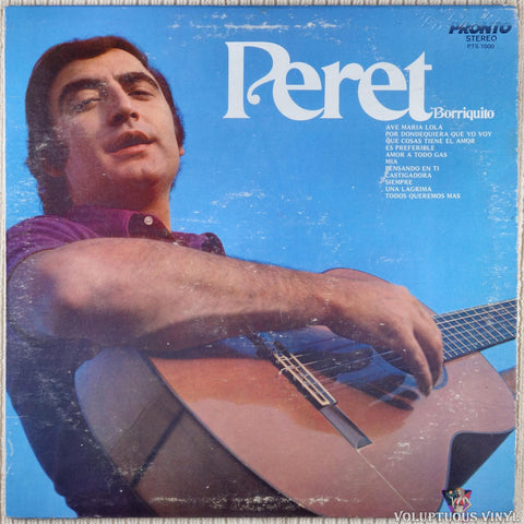 Peret – Borriquito vinyl record front cover