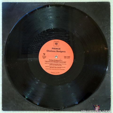 Prince ‎– Chelsea Rodgers vinyl record Side A