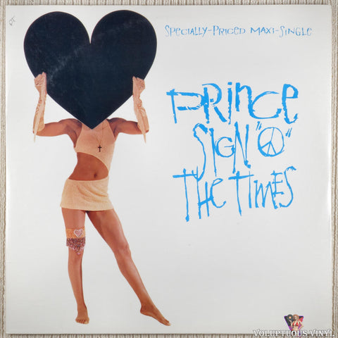 Prince ‎– Sign "O" The Times vinyl record front cover