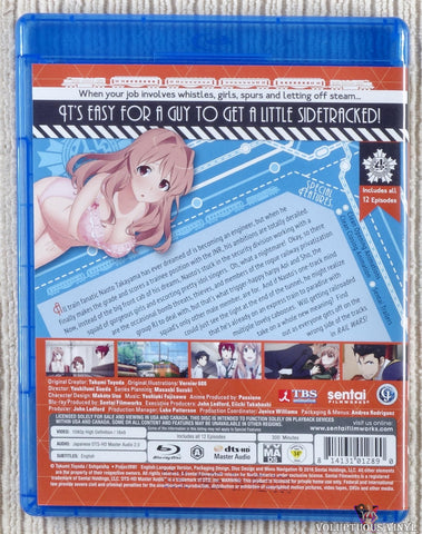 Rail Wars!: Complete Collection Blu-ray back cover