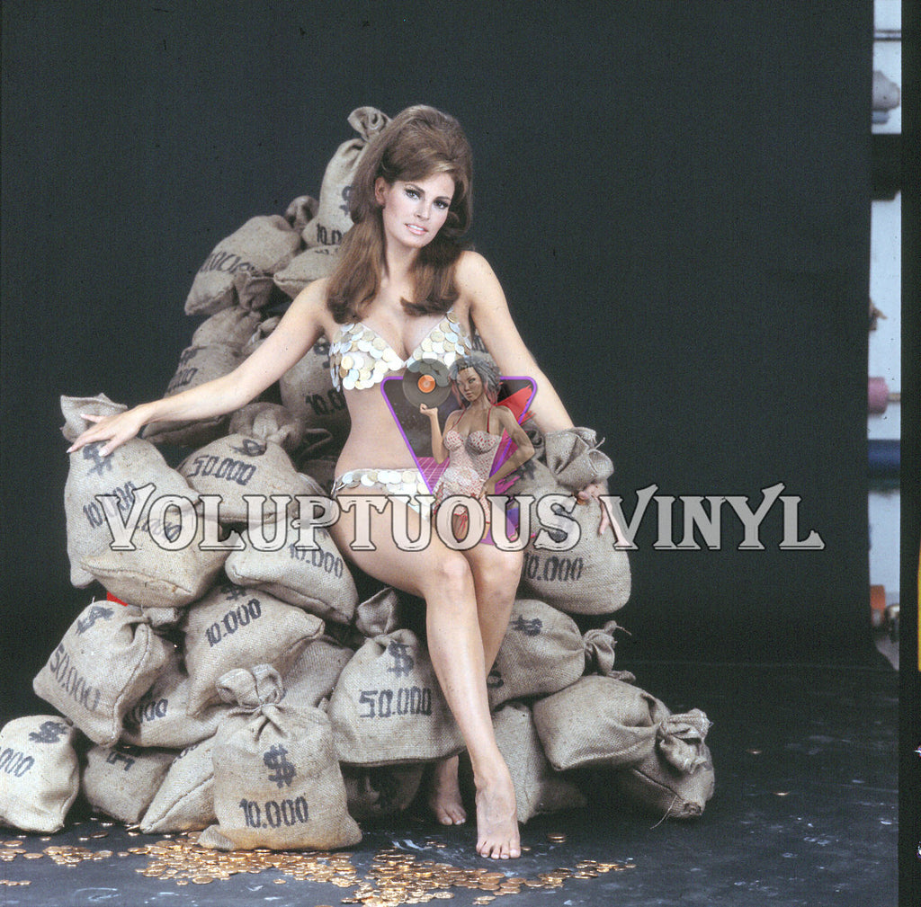 Raquel Welch - Coin Bikini Color Transparency