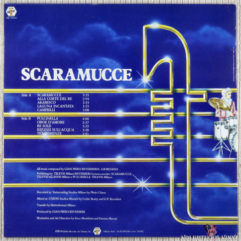 Rondò Veneziano – Scaramucce vinyl record back cover