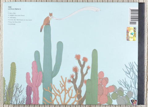 Ryeowook – The Little Prince CD back cover