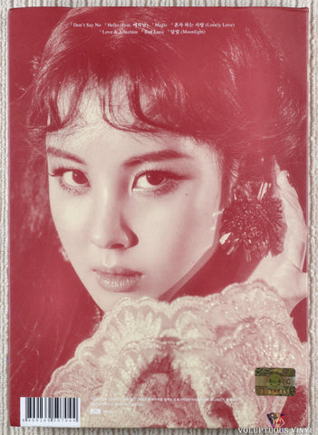 Seohyun – Don't Say No CD back cover