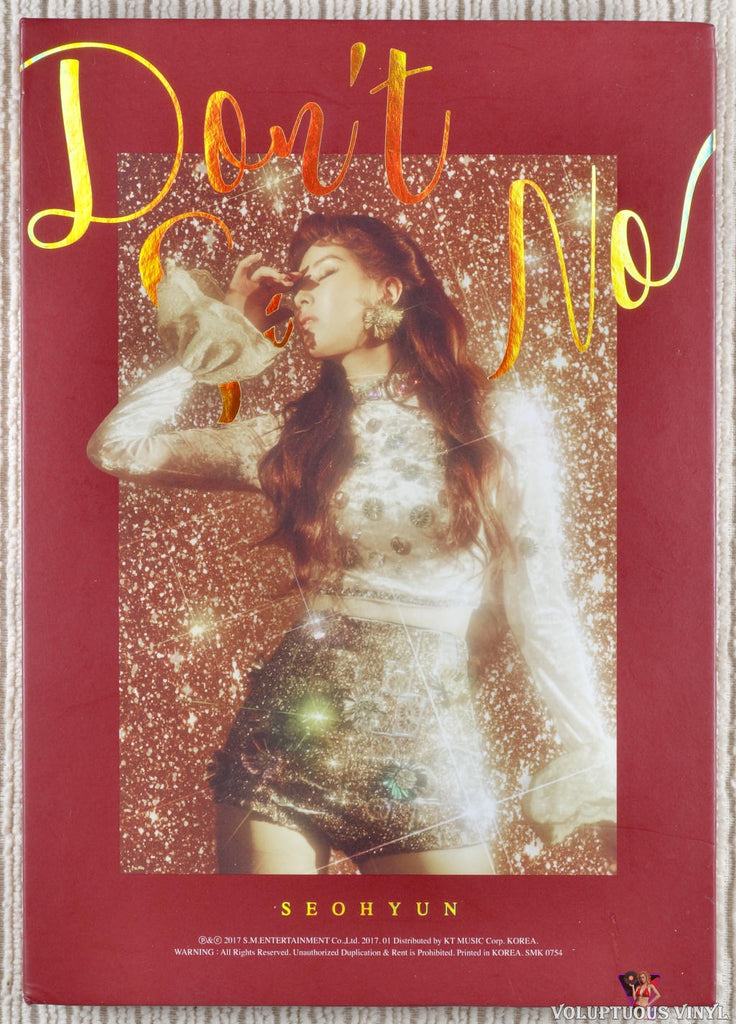 Seohyun – Don't Say No CD front cover