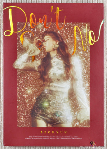 Seohyun – Don't Say No CD front cover