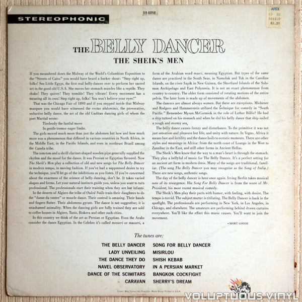 The Sheik's Men – The Belly Dancer (1961) Vinyl, LP, Album, Stereo 