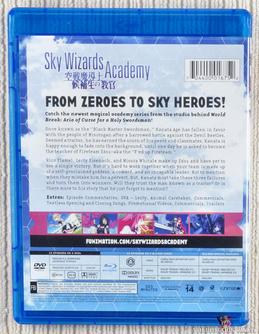 Sky Wizards Academy: Complete Series Blu-ray back cover