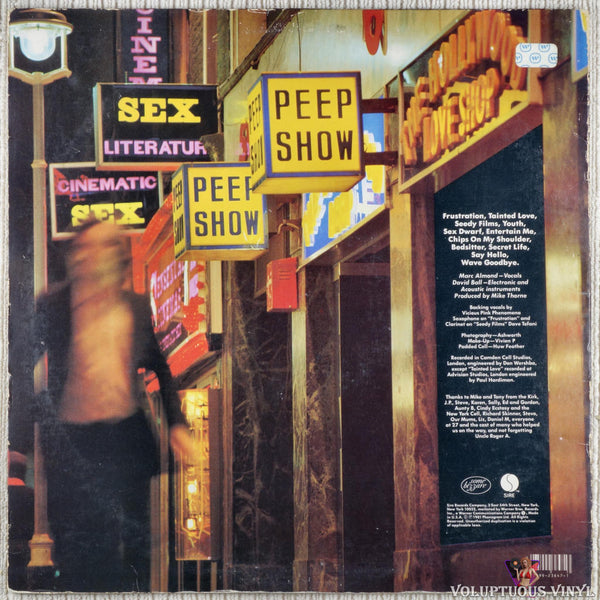Soft Cell NonStop Erotic Cabaret (1981) Vinyl, LP, Album