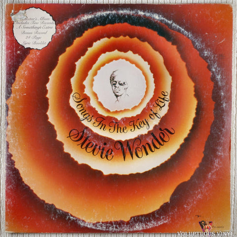 Stevie Wonder – Songs In The Key Of Life vinyl record front cover