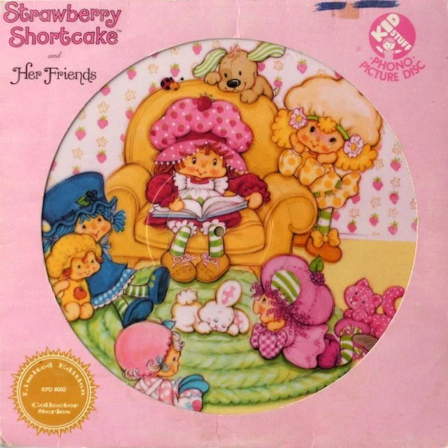 Strawberry Shortcake – Strawberry Shortcake And Her Friends vinyl record front cover