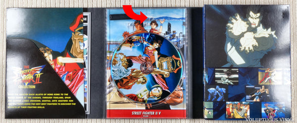 Street Fighter II V: the Unveiled Ruler vintage Anime Vhs 