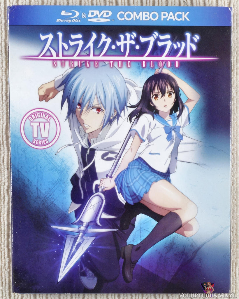 Strike The Blood: TV Series Collection Blu-ray / DVD front slip cover