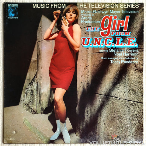 Teddy Randazzo ‎– The Girl From U.N.C.L.E. - Vinyl Record - Front Cover