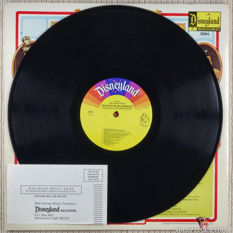 The Country Bears – Original Soundtrack From Walt Disney World's Country Bear Jamboree vinyl record