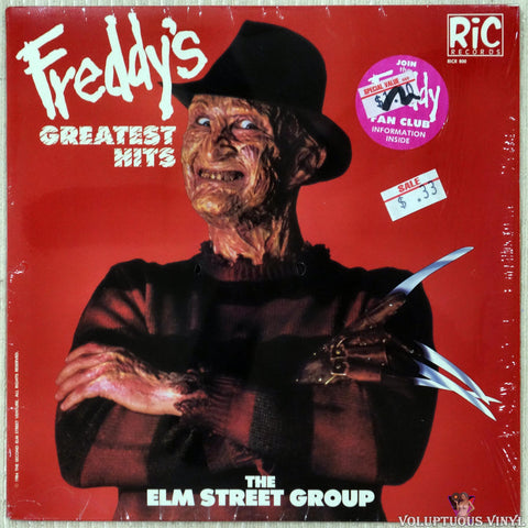 The Elm Street Group – Freddy's Greatest Hits vinyl record front cover