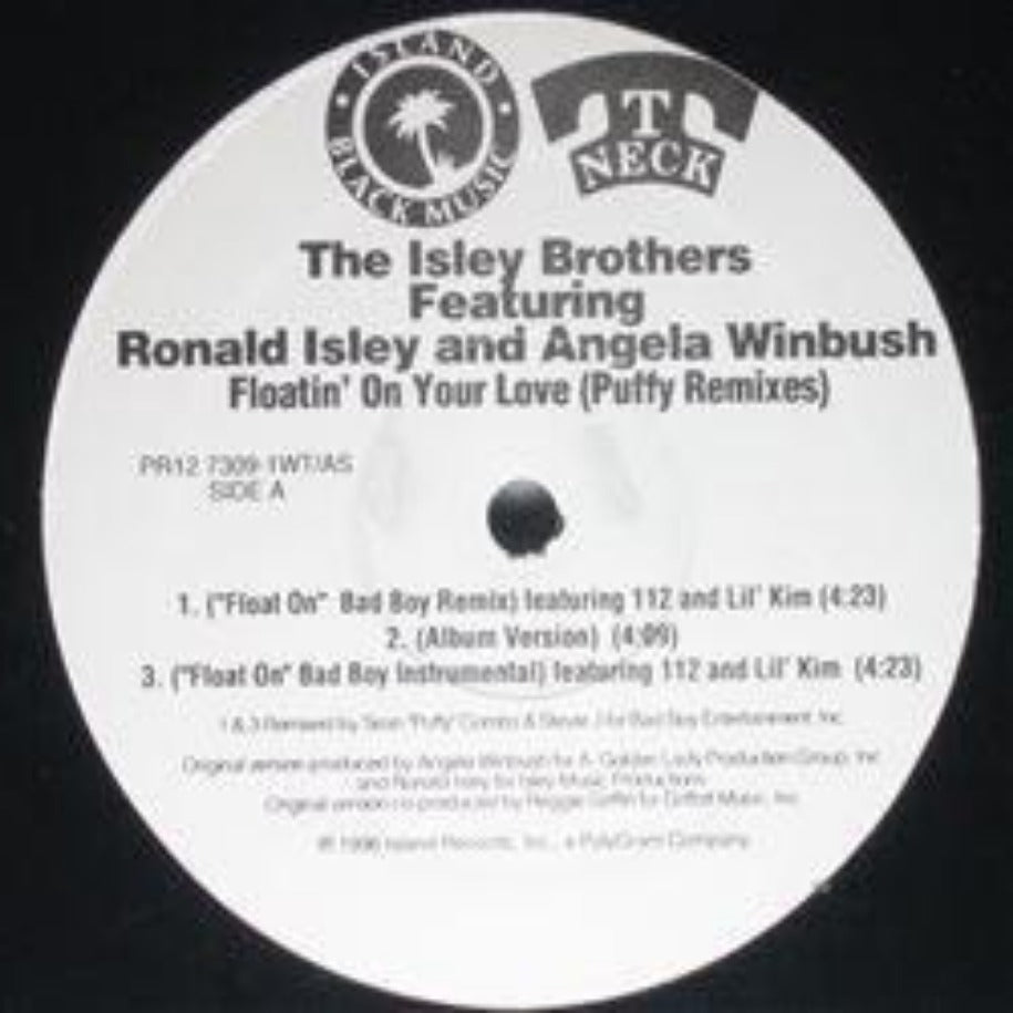 The Isley Brothers Featuring Ronald Isley And Angela Winbush – Floatin' On Your Love vinyl record Side A