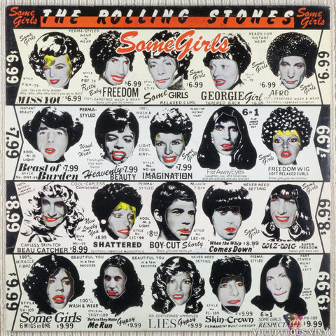 The Rolling Stones ‎– Some Girls (1978) 1st Version (Die Cut with Celebrity Faces)