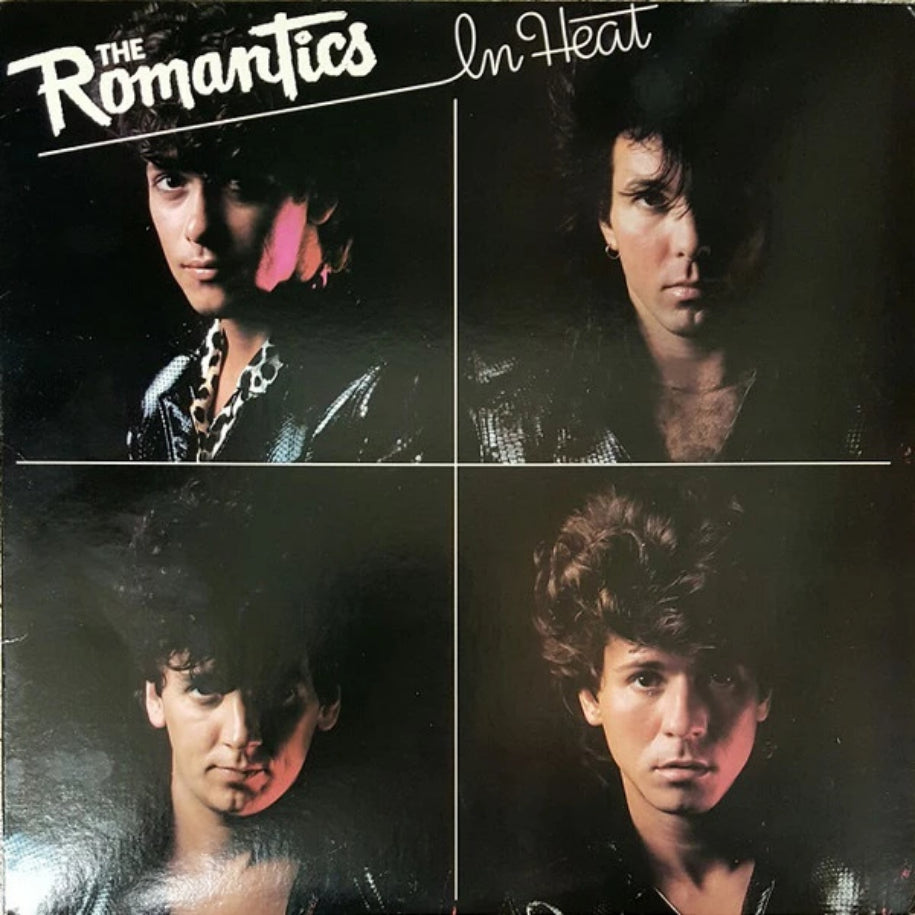 The Romantics – In Heat vinyl record front cover