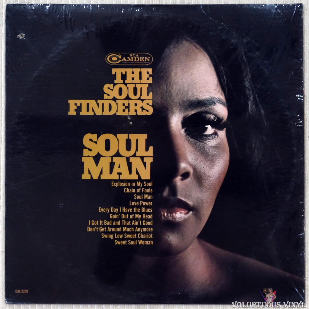The Soul Finders – Soul Man vinyl record front cover