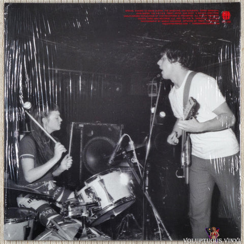 The White Stripes – Live Under The Lights Of The Rising Sun vinyl record back cover