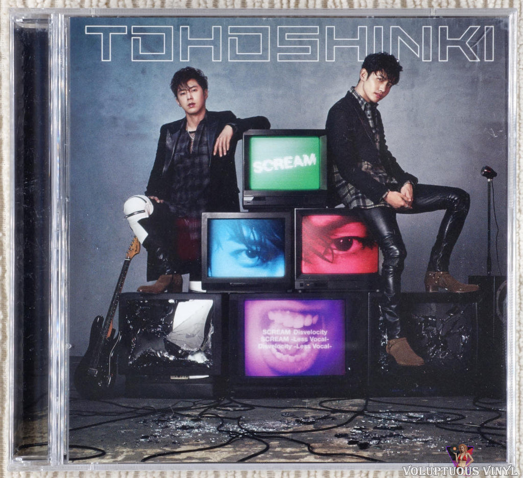 Tohoshinki – Scream CD front cover