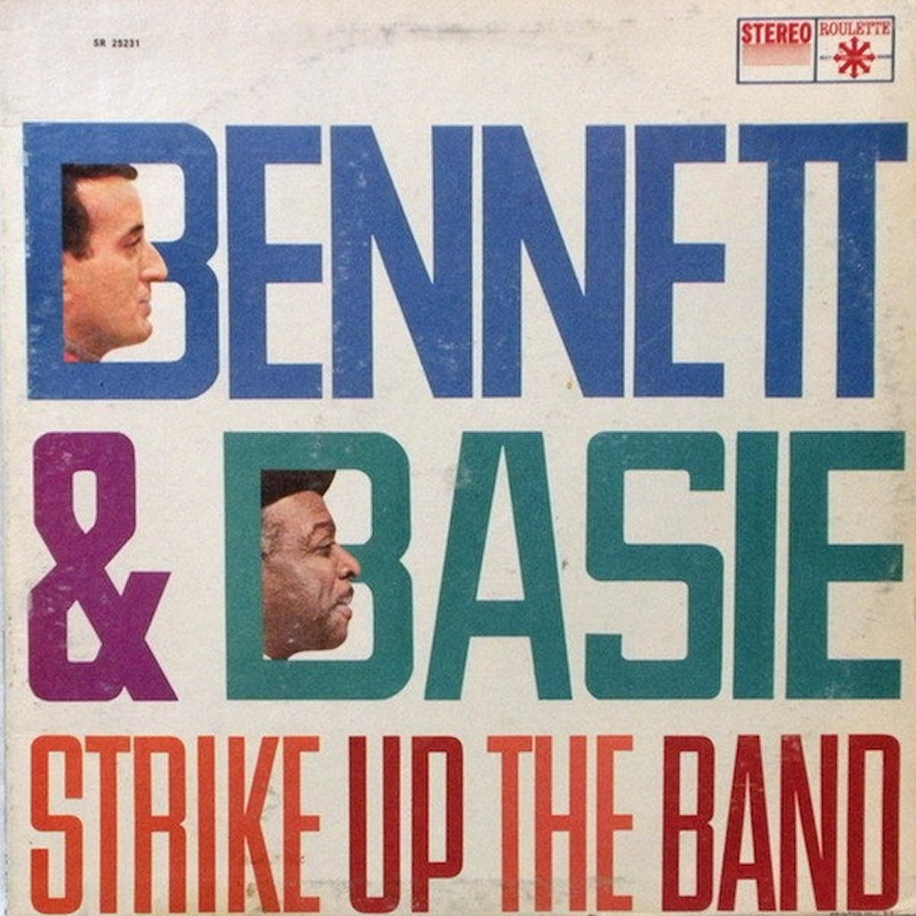 Tony Bennett & Count Basie – Strike Up The Band vinyl record front cover