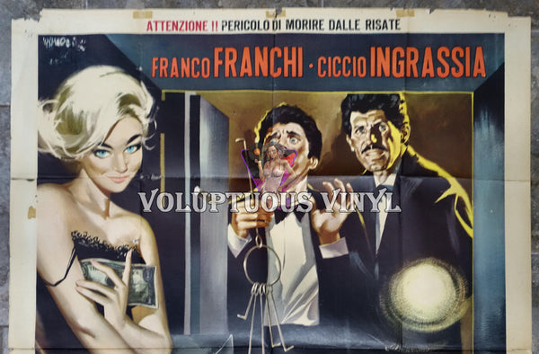 Two Public Enemies (1964) - Italian 2F - Margaret Lee Sexy Girl In Safe  Poster – Voluptuous Vinyl Records