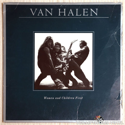 Van Halen – Women And Children First (1980) w/ David Lee Roth Helmut Newton Poster