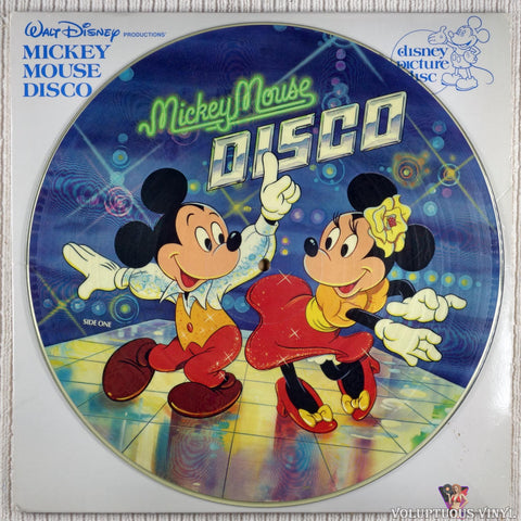 Various – Mickey Mouse Disco vinyl record Side A