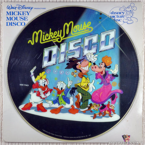 Various – Mickey Mouse Disco vinyl record Side B