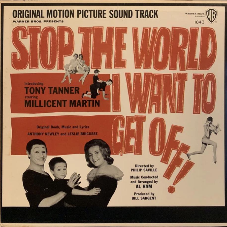 Various – Stop The World I Want To Get Off (Original Motion Picture Soundtrack) vinyl record front cover