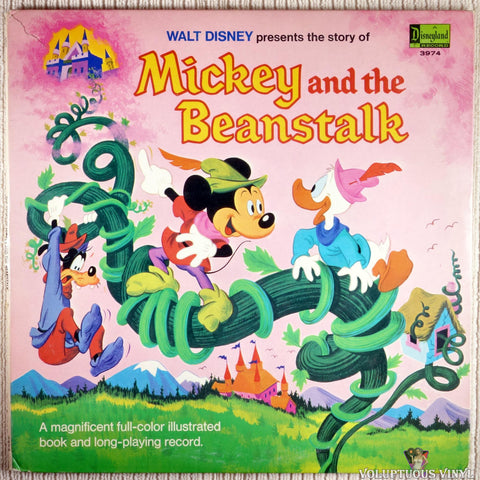 Various – The Story Of Mickey And The Beanstalk vinyl record front cover