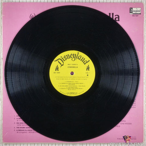 Various – Walt Disney's Cinderella vinyl record