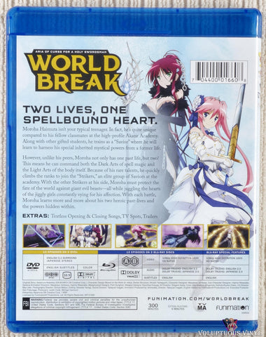 World Break: Aria of Curse for a Holy Swordsman Blu-ray back cover