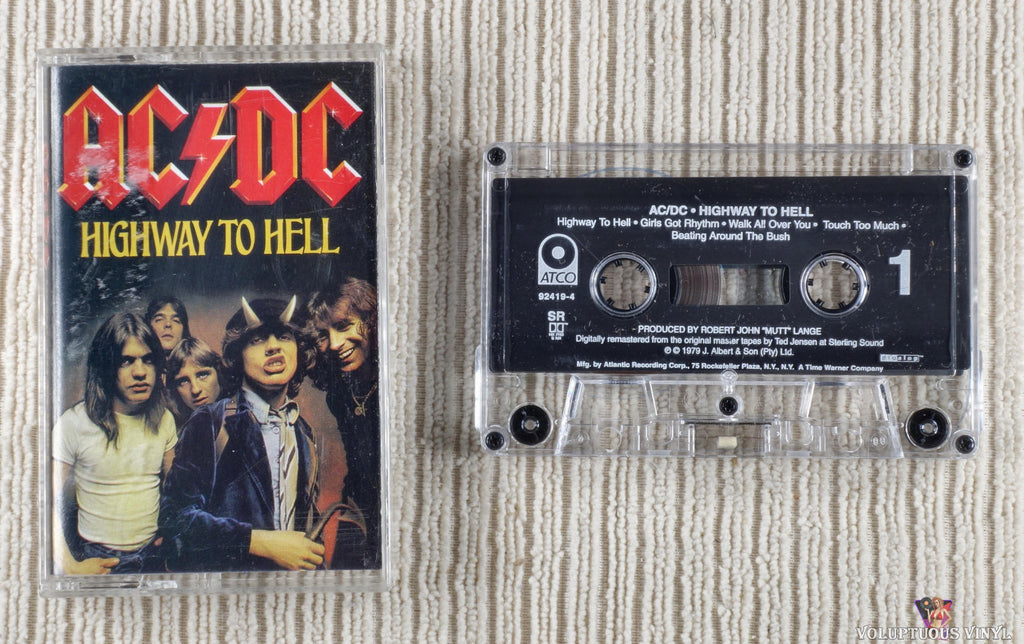 AC/DC – Highway To Hell cassette tape