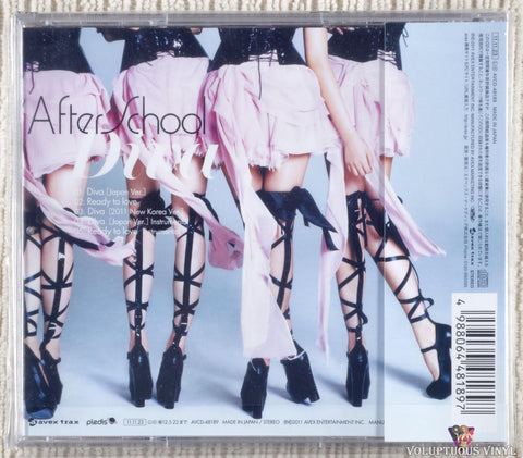 After School – Diva CD back cover