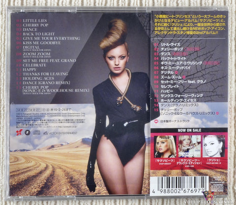 Alexandra Stan – Unlocked CD back cover