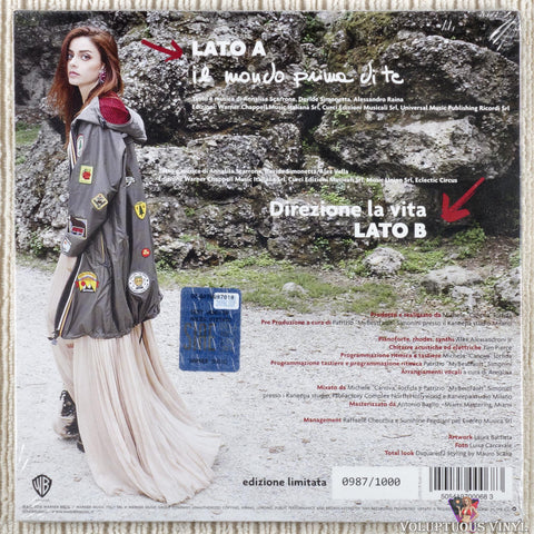 Annalisa – Il Mondo Prima Di Te vinyl record back cover