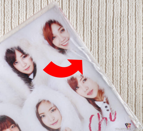 APink – Mr.Chu CD front cover cracking