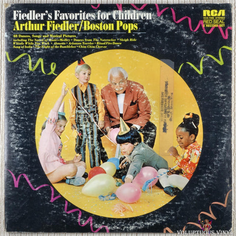 Arthur Fiedler / Boston Pops – Fiedler's Favorites For Children vinyl record front cover