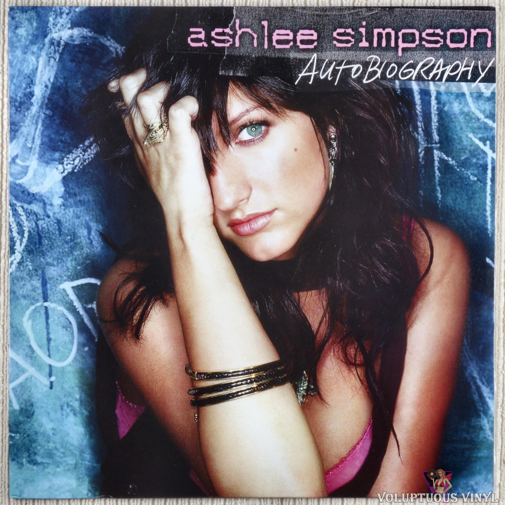 Ashlee Simpson – Autobiography vinyl record front cover