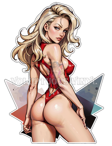 BaeWatch: CJ Parker ~ Deluxe Die Cut, Vinyl Sticker