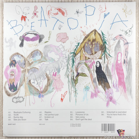 Beabadoobee – Beatopia vinyl record back cover