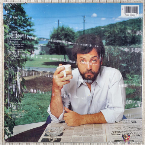 Billy Joel – The Nylon Curtain vinyl record back cover