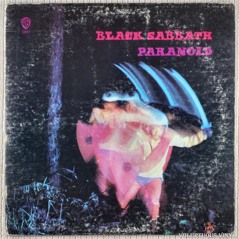 Black Sabbath – Paranoid vinyl record front cover