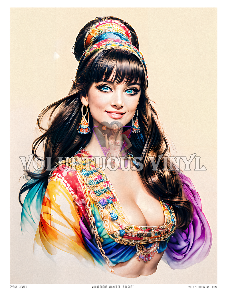 Bouchet: Gypsy Jewel ~ Art Print ~ Colpo Rovente